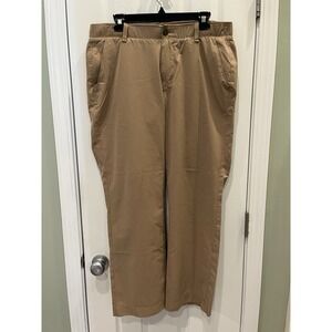 Under Armour Airvent Flat Front Golf Pants Men's 36x30 Camel Vented‎ 1293914